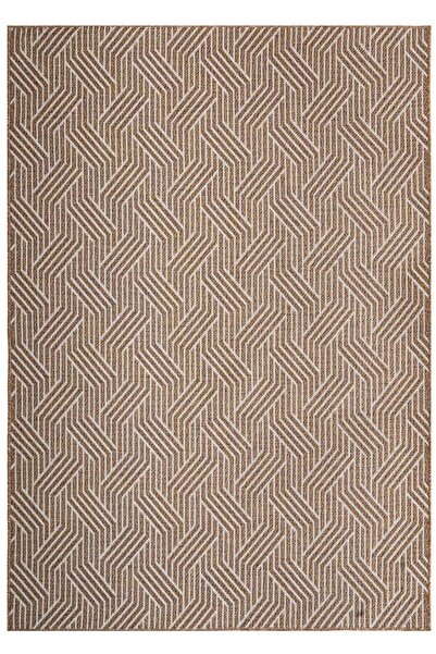 Lorente Home Alegra Brown Woven Jute Non-Slip Base Sisal Rug Washable Kitchen Carpet1835