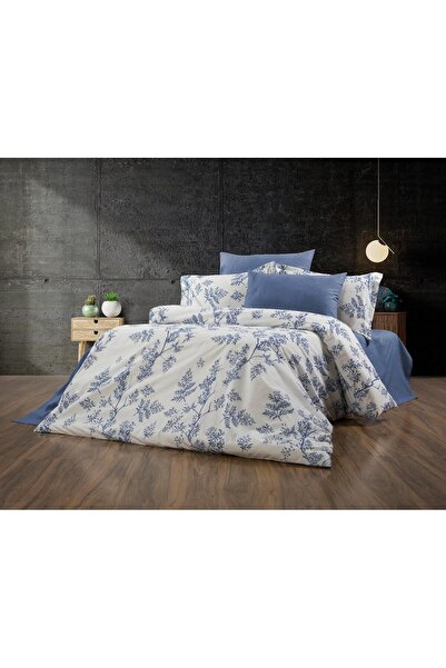 UYGURİYE Double Duvet Cover Set Comforter Cover 70% Cotton Floral Pattern + F...