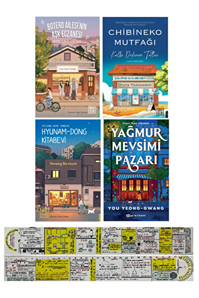 Destek Yayınları Botero Ailesinin Aşk Eczanesi+Chibineko Mutfağı+Hyunam-Dong ...