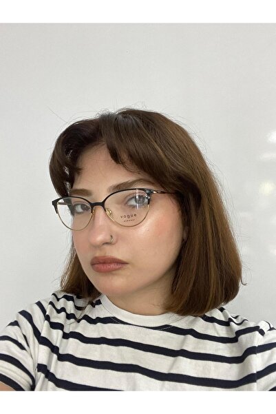 Vogue Vo4214-ı 352 51ekt Small Kadın Mavi Işık Korumalı Ekran Gözlüğü(Üst Siy...