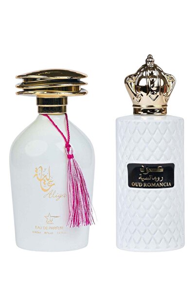 ARD AL ZAAFARAN Set of 2 Oriental Women's Perfumes - Aliya + Oud Romancia