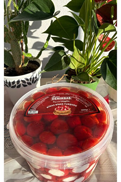 ilhami demirbaş Peynir Dolgulu Kiraz Biber 3000 gr