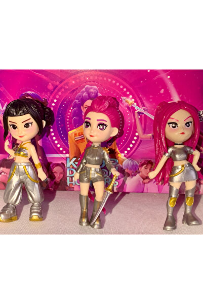 OEM K-Pop Demon Hunters Figure Set – Huntrix / Huntrix, 6 Figures, 10 cm – Perfect Gift