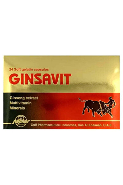 MEDIVA PHARMACY Ginsavit Soft Gelatin Capsules 24's