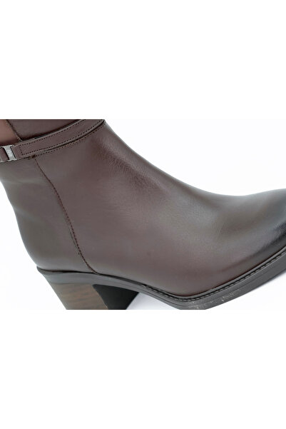 Tuna Genuine Leather/Textile Rubber Sole Zippered Women's Boots - C265987