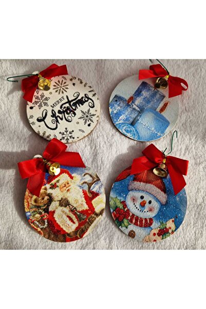 Handmade SET 4 pcs handmade globes 8 cm