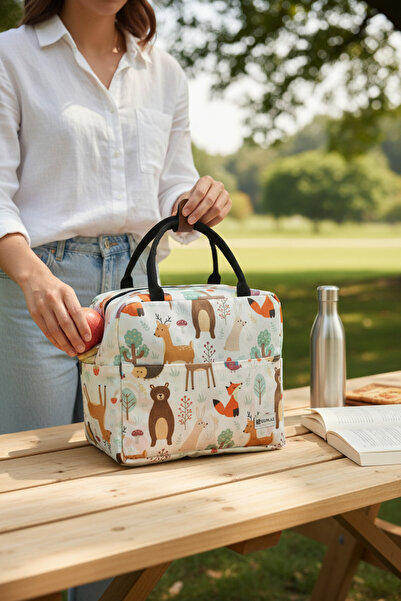 SürLaz Sıcak ve Soğuk Gıda Taşıma Termal Çanta – Piknik, Kamp, Yolculuk, Okul...