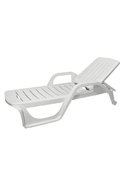 KlaussTech Șezlong pentru plajă/piscină, rezistent la UV, spătar reglabil, rezistent la umezeală, confortabil