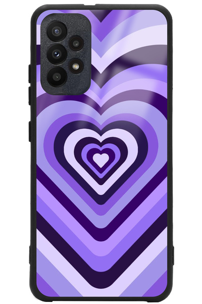 WANNA PROTECT حافظة هاتف سامسونج جالاكسي A52 مزودة بحماية للكاميرا ونمط قلوب ...