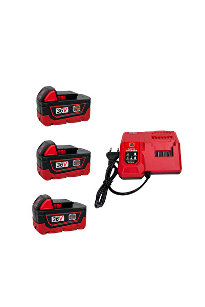 German Meister 4-in-1 Kit, 36V 8Ah with 3 Batteries