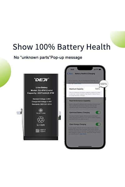 Deji Baterie Iphone 12 Mini Tehnologie BMS (2227 mAh) -