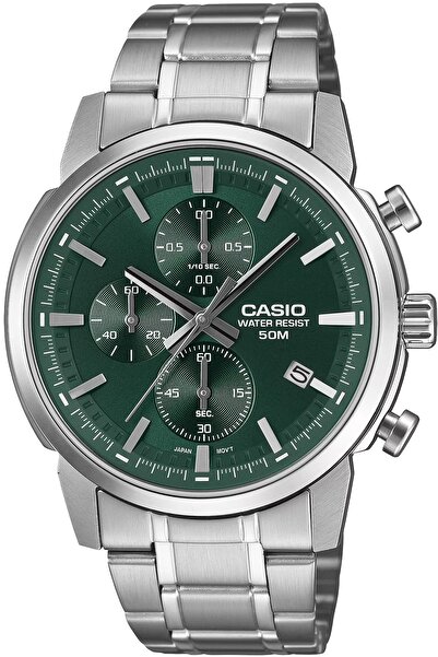 Casio Mtp-E510D-3Avdf Men's Wristwatch