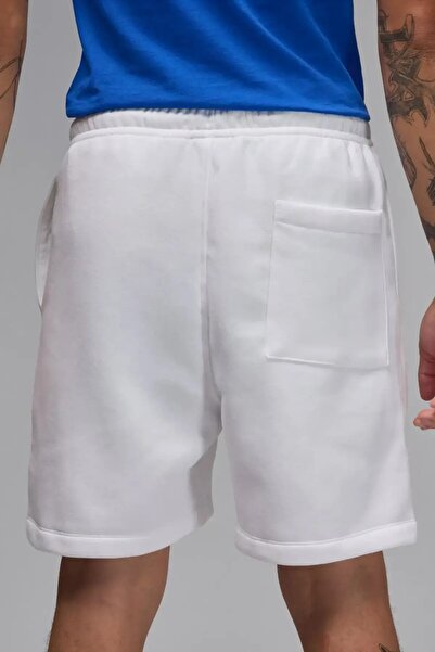 Nike Jordan Brooklyn Fleece Short White Cotton Men's Shorts