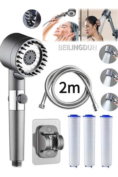 Generic Filtered Shower Head with Handheld (3 Modes), High Pressure Showerhea...