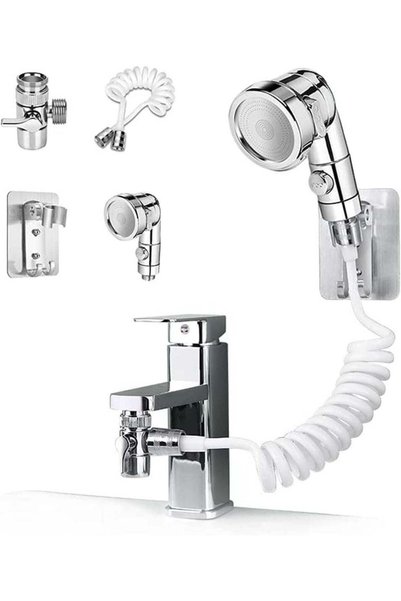 Generic Sink Faucet Sprayer Attachment，Sink Handheld Shower Head Set，Hand Sho...