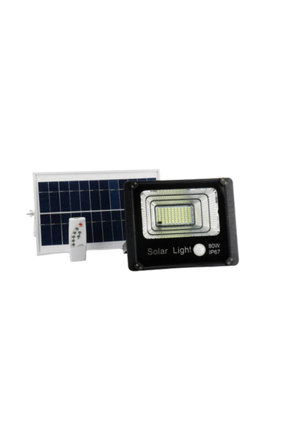 KlaussTech Reflector solar, KlaussTech, putere 80W, telecomandă, unghi larg d...