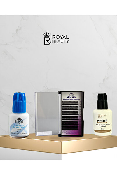 Royal Beginners Package – Exclusive Power Bond Glue + Primer + Eyelash Extensions