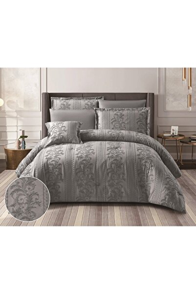 Red Rose Luxury duvet set – 7 pieces – embossed floral pattern