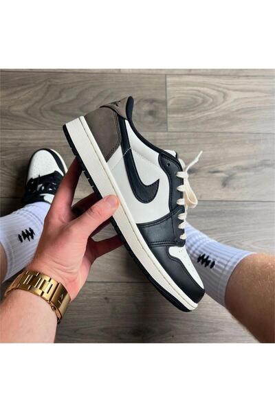 JORDAN Air 1 Low Mocha Og - Dark Chocolate White Brown Black Men