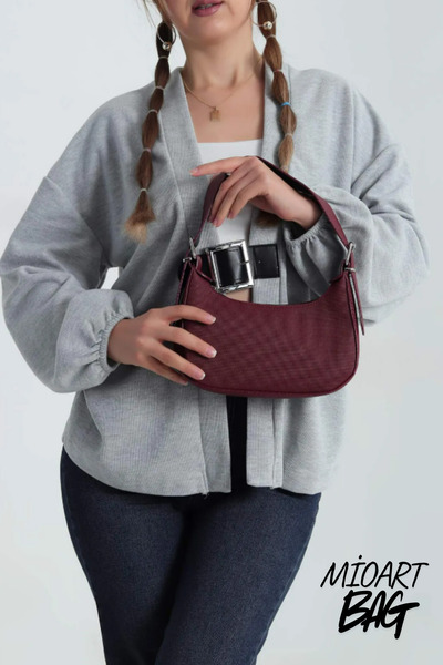 MioArt Adjustable Oval Baguette Bag