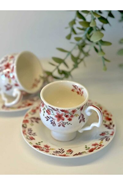 BUCOLIC Set of 2 Vintage Blossom Cups