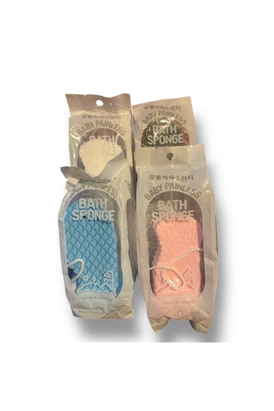 DerinAA STORE إسفنجة استحمام للجسم