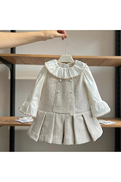 Tongs Baby BEJ CHANEL ELBİSE