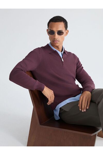 LC Waikiki Pulover pentru bărbați cu guler polo LCW Vision