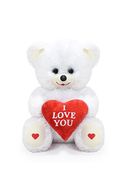 Pababo Premium Gift Box Cute Cinnamon Plush Teddy Bear |   I Love You Written Heart Figure