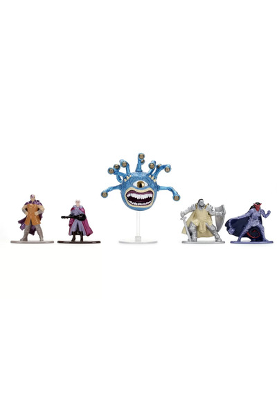 Jada Toys Set of 5 Metal Dungeons & Dragons Figures 4 cm