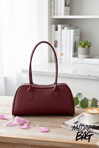 MioArt Stylish Faux Baguette Handbag