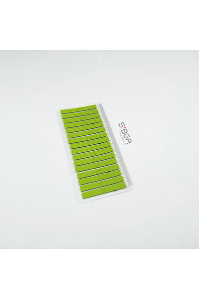 sibga tasarım Green Thin Strip 320 Sheets Transparent Color Postit Post-It Post It. Bookmark Bookmark Postit