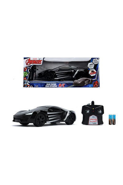 Jada Toys Τηλεκατευθυνόμενο αυτοκίνητο Black Panther Lykan σε κλίμακα 1:16 - ...