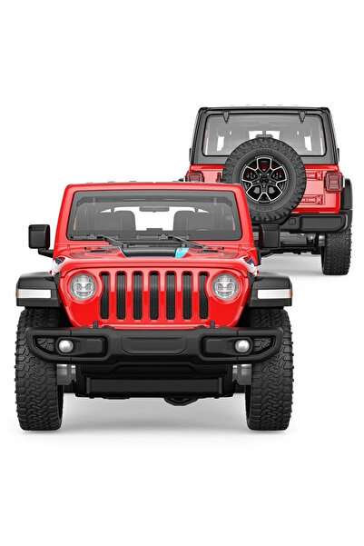 Rastar JEEP WRANGLER RUBICON 4XE ΚΟΚΚΙΝΟ ΑΥΤΟΚΙΝΗΤΟ ΜΕ ΚΛΙΜΑΚΑ 1 ΕΩΣ 32