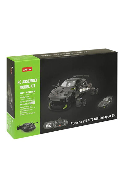 Rastar Buildable Remote Control Car Porsche 911 GT2 RS Clubsport 1:18