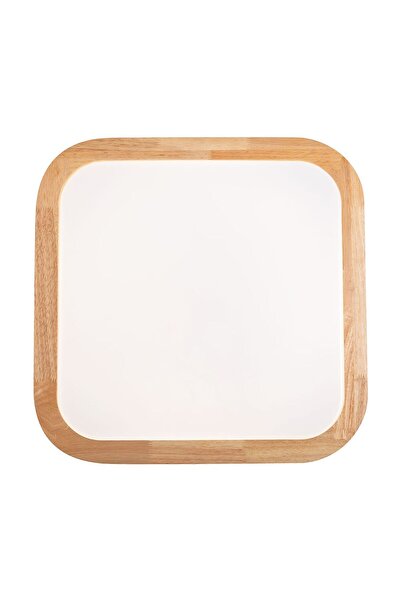 Bibilel LED Ceiling Light Squarewood 36 W 2700 lm 4000 K IP20