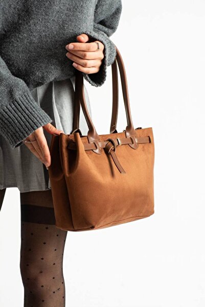 Çanta Trend Women's Suede Shoulder Bag