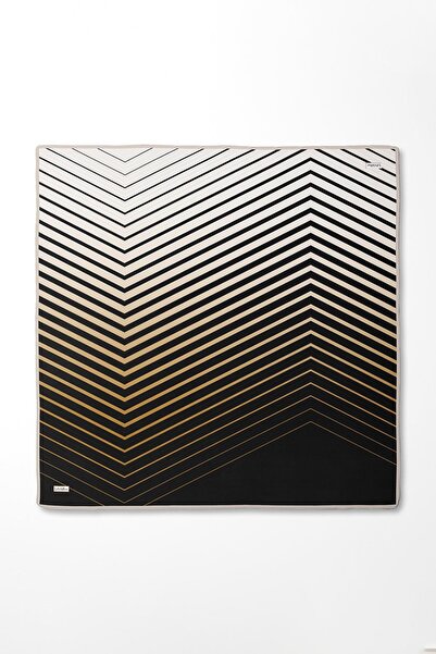 Levidor Cream Twill Silk Scarf 42