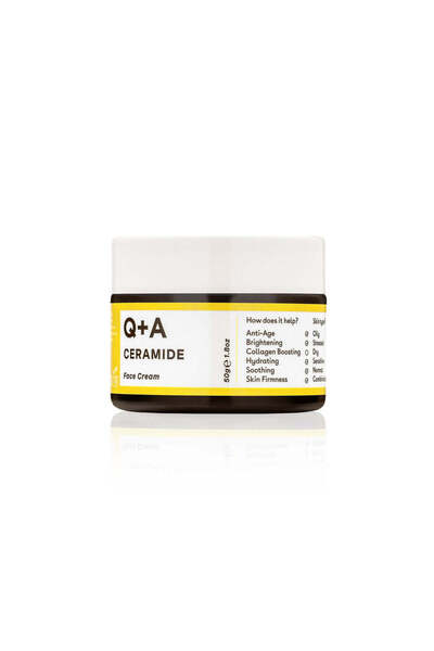 Q+A Ceramide Barrier Defence Face Cream - Face Cream with Ceramides by