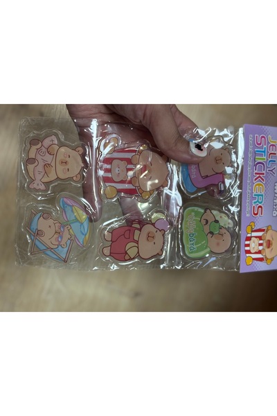 BUCHE Capybara Yeşil Sulufet Sulu Sticker