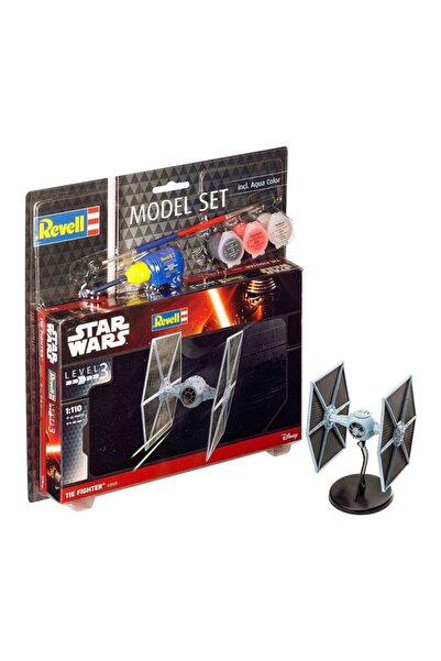 REVELL Star Wars Model Kit 1/110 Model Set TIE Fighter 9 cm
