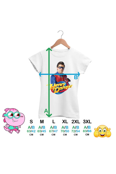 OEM Henry Danger Women's T-Shirt Action