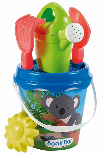 ECOİFFİER Găleată de nisip Koala cu accesorii pentru nisip 17 cm
