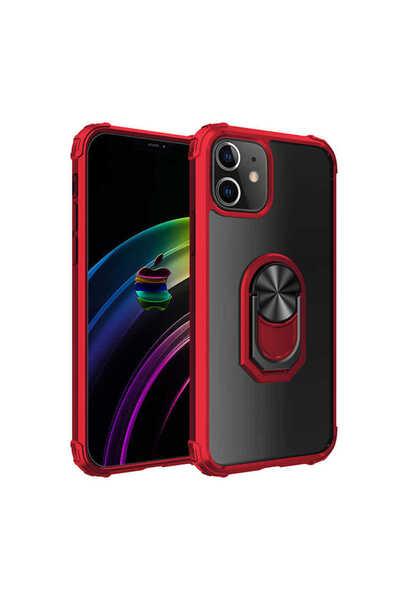 zore iPhone 12 Mini Compatible Ata Mola Case-Red