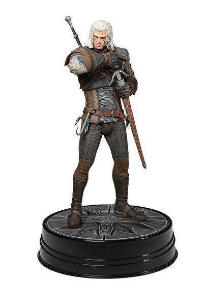 The Witcher Figurină 3 Wild Hunt Deluxe Inimă de Piatră Geralt, 24cm