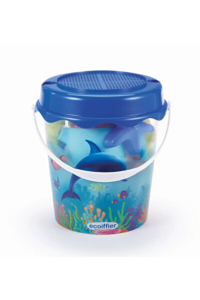 ECOİFFİER Găleată cu 12 accesorii pentru nisip 21 cm