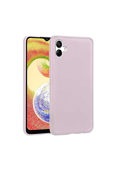 zore غطاء حماية سيليكون من طراز ATA Premier لهاتف Galaxy A04 - ذهبي وردي