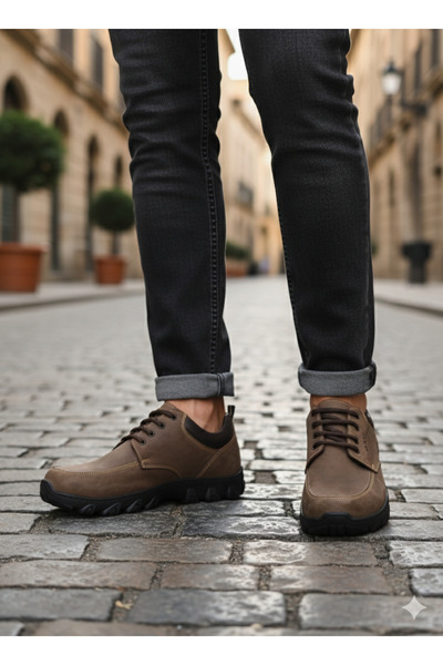 UZR Genuine Leather Men's Sports Shoes Casual