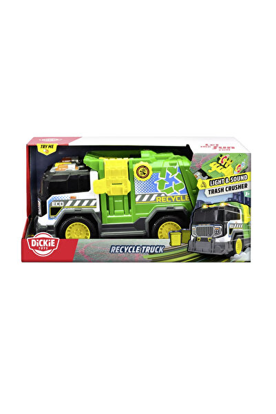 Dickie Камион за боклук за рециклиране 30 см