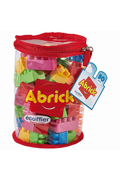 ECOİFFİER Abrick Multicolor Building Set 50 Pieces